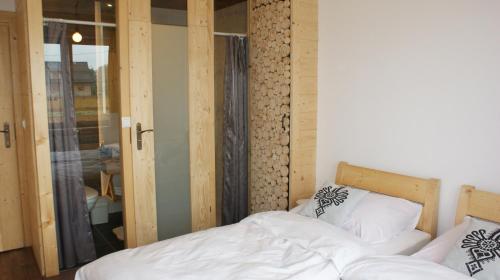 Cama o camas de una habitación en Willa u Kuruca