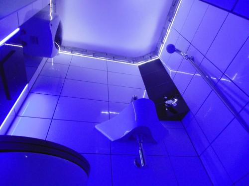 Vonios kambarys apgyvendinimo įstaigoje 24h Gdynia Mini Apartamenty na kod dostępu & free parking & no keys