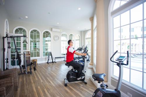 Fitness centrum a/nebo fitness zařízení v ubytování Kensington English Garden Resort Khaoyai