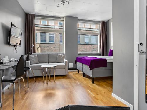 Postel nebo postele na pokoji v ubytování Aiden by Best Western Stockholm City