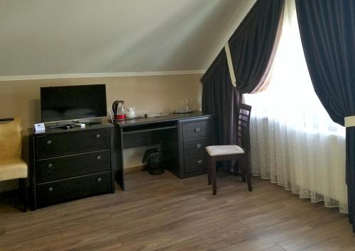 Η κουζίνα ή μικρή κουζίνα στο Hotel Central Park