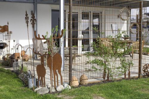 Zahrada ubytování Apartments "Happy Family"