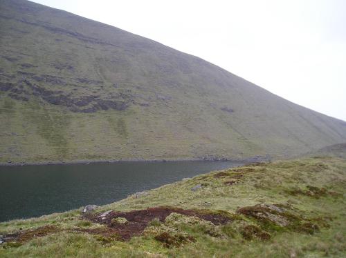 a lake on the side of a hill at Hanora's Cottage Guesthouse and Restaurant in Ballymacarbry