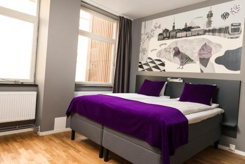 Postel nebo postele na pokoji v ubytování Aiden by Best Western Stockholm City