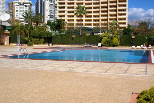 The swimming pool at or near Apartamentos Paraiso 10