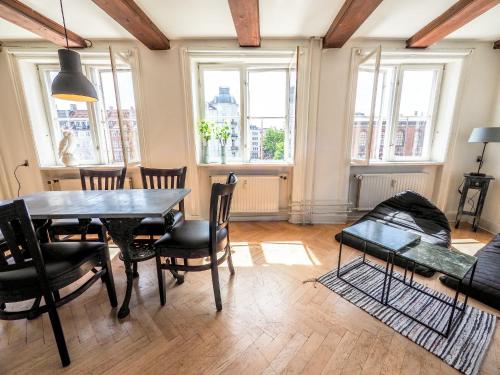 Posezení v ubytování Authentic Copenhagen Apartment by Nyhavn