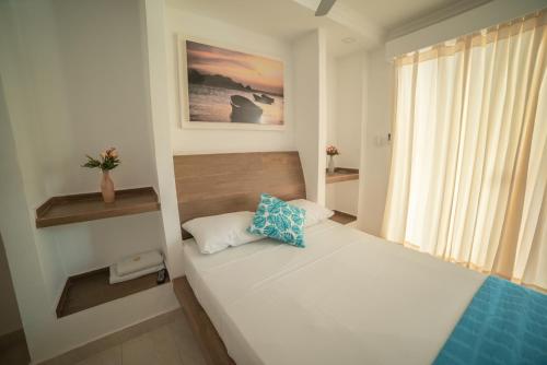 Ein Bett oder Betten in einem Zimmer der Unterkunft Techos Azules