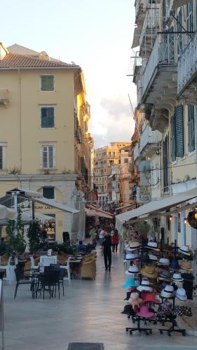 The "Fan" studio in the heart of Old Corfu Town