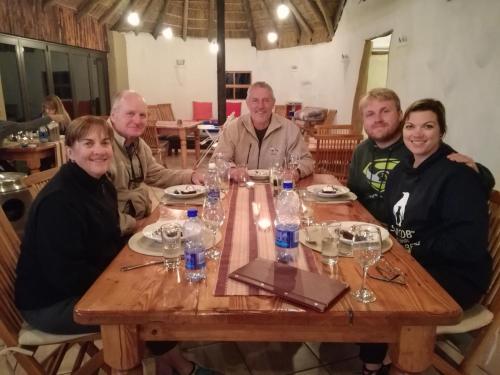 Clientes alojados en Chrislin African Lodge