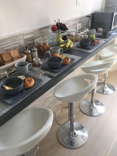 Mad på bed and breakfast-stedet eller i nærheden