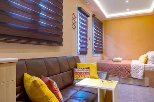 Χώρος καθιστικού στο Cool Style Private Apartments