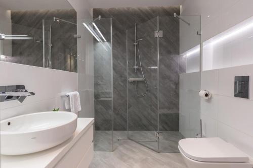 Kúpeľňa v ubytovaní Apartamenty Pod Giewontem