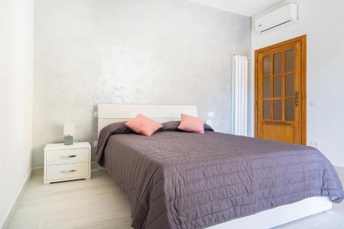 Giường trong phòng chung tại Villa Russo