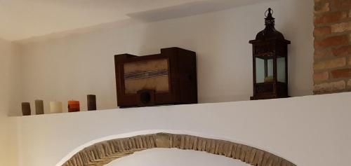 A bed or beds in a room at Casa Da Ponte