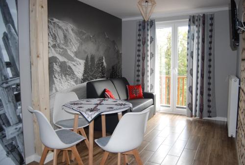 Posedenie v ubytovaní Pałac Tatrzański-Apartament 206