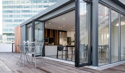 En balkon eller terrasse på Hotel Kyungsung