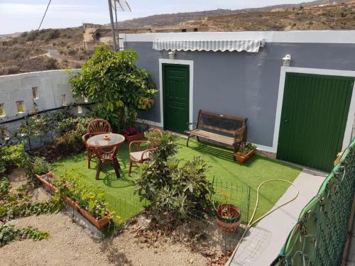Vonkajšia záhrada v ubytovaní La Casita De Campo