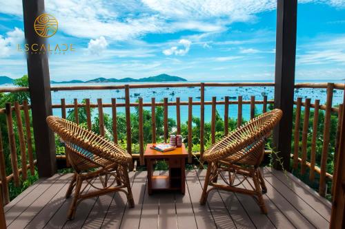 Landskap semula jadi dekat dengan resort