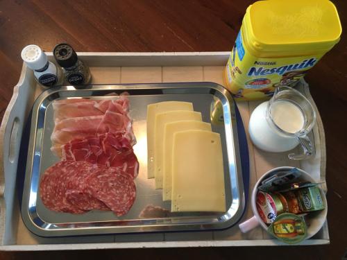 Jídlo v bed and breakfast nebo okolí