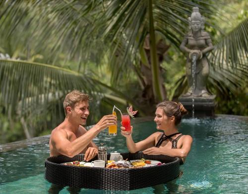 Drinks på The Kayon Jungle Resort