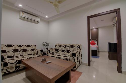 Posezení v ubytování Hotel Kosala Vijayawada