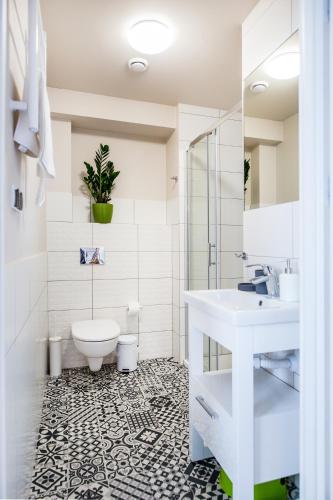 Ένα μπάνιο στο Pałac Tatrzański Apartamenty