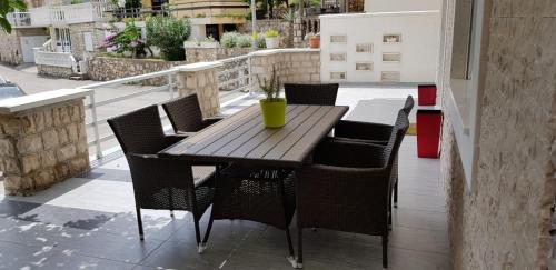 Balkón nebo terasa v ubytování Apartments Villa Plava