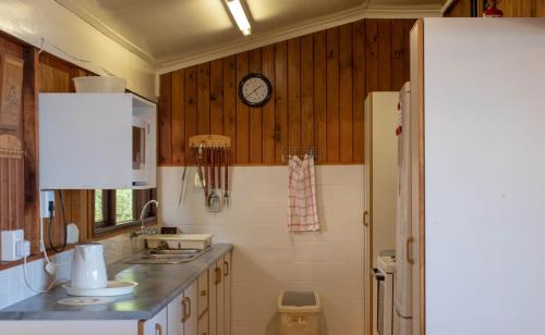 Virtuvė arba virtuvėlė apgyvendinimo įstaigoje Melkboom