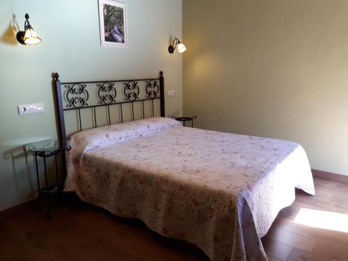 Ένα ή περισσότερα κρεβάτια σε δωμάτιο στο Apartamento El Valle de Oscos