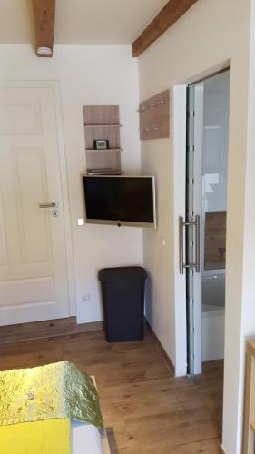Dapur atau dapur kecil di Ferienhaus in Bernau bei Berlin