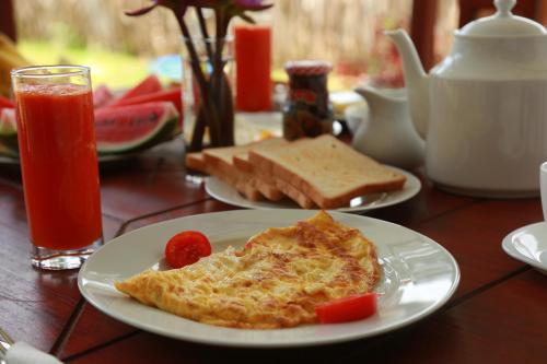 Mad på bed and breakfast-stedet eller i nærheden