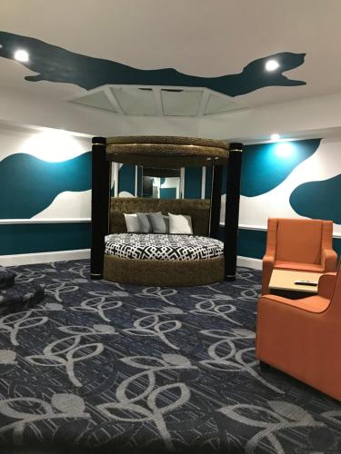 Inn of the Dove Cherry Hill - Philadelphiaにあるベッド