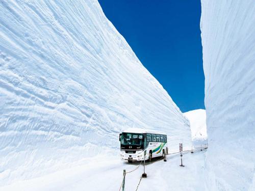 Hotel Morinokaze Tateyama‎ v zimě