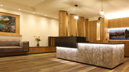 The lobby or reception area at Eurohotel Mountain Wellness