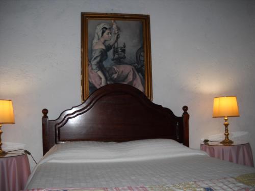 Uma cama ou camas num quarto em Quinta do Monte Santo