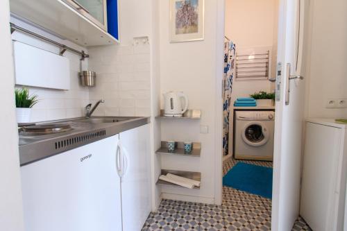 Kuchyňa alebo kuchynka v ubytovaní Rental Apartments Poznańska