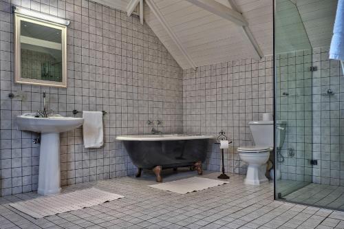 Koupelna v ubytování Maison Fougere