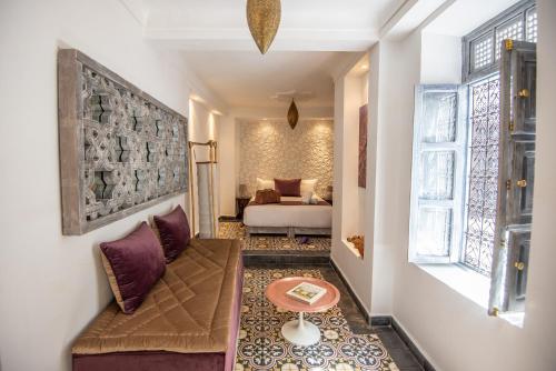 Un lugar para sentarse en Riad Dar Tmania