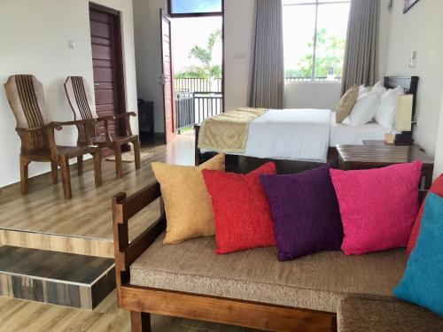 Posezení v ubytování Avonil Resort Yala