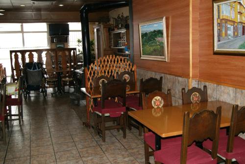 Restaurace v ubytování Hostal Sant Bernat