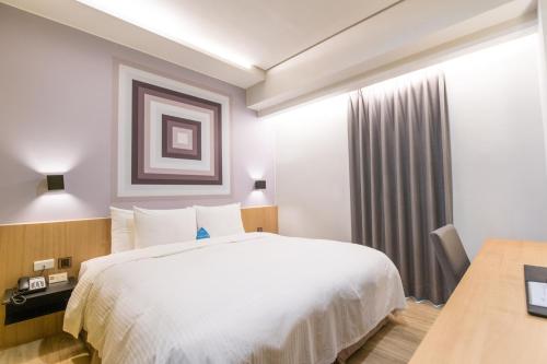 Postel nebo postele na pokoji v ubytování Innk