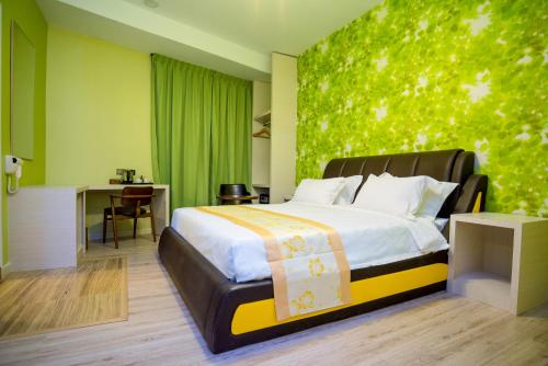 Postel nebo postele na pokoji v ubytování Hotel Shiki