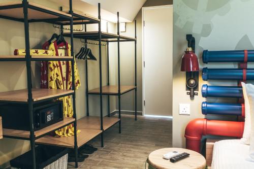 Posezení v ubytování Dash Box Hotel Cyberjaya