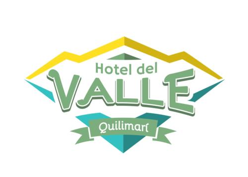 a logo for a hotel del valle resort at Hotel Del Valle Quilimari in Pichidangui