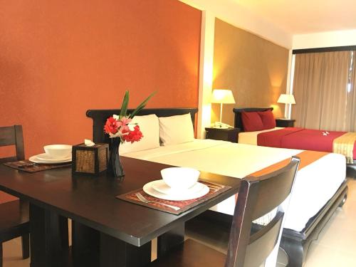 Zona de estar de Siam Piman Hotel