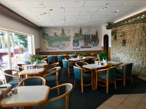 En restaurang eller annat matställe på Hotel Schweizerhaus/Cafe Anton