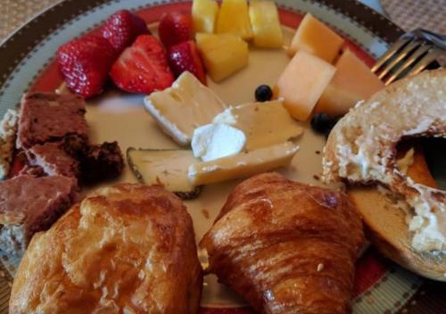 Mad på bed and breakfast-stedet eller i nærheden