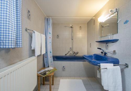 Koupelna v ubytování Chalet Ritornell