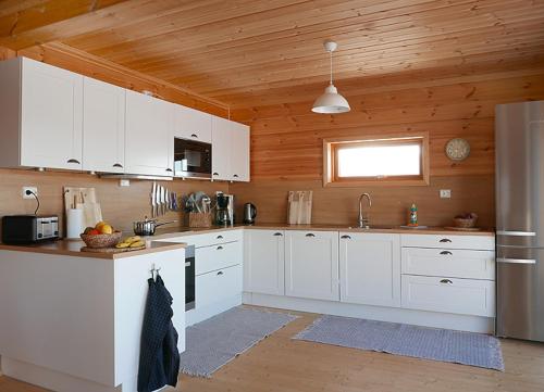 Dapur atau dapur kecil di Mikkelvik Brygge