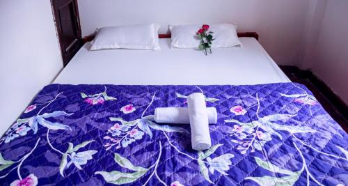 En eller flere senge i et værelse på Thanh An 2 Guesthouse